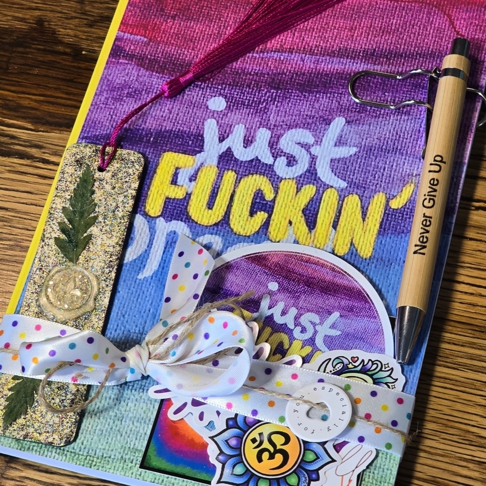 Just Fuckin' Breathe Journal Kit With Accessories